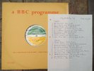 Rare ORIGINAL BBC Transcription disc,No.76,1966, Roy Orbison interview & session