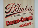CHEECH & CHONG Big Bambu SP77014 LP Vinyl VG+ Cover VG++ Unipak w/ Rolling Paper