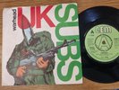 UK SUBS – Warhead RARE PROMO COPY 7” Punk Vinyl Single Demo