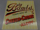 CHEECH AND CHONG BIG BAMBU ALBUM WITH ROLLING PAPER 1972 ODE RECORDS NM
