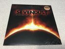 Sevendust Black Out The Sun Red,Black,Orange Splatter Vinyl Record LP in shrink