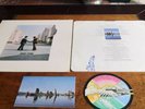 PINK FLOYD WISH YOU WERE HERE 2ND PRESS A6/B14 COMPLETE, POSTCARD, STICKER EX/EX