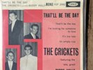 BUDDY HOLLY & CRICKETS Thatll Be The Day Orig. UK Coral 2062 EP 1957