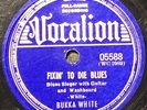 Bukka White - Fixin' To Die Blues / Black Train Blues (Shellac, 10