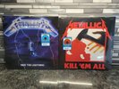 METALLICA WALMART EXCLUSIVE COLORED VINYL RIDE THE LIGHTNING  KILL EM ALL