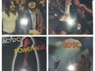 Konvolut AC/DC Highway to hell, Powerage, If you want blood, Let there be rock