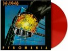 DEF LEPPARD   PYROMANIA LIMITED EDITION RED VINYL  OOP