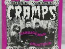 THE CRAMPS GARBAGE MAN DRUG TRAIN IRS 09014 PICTURE SLEEVE 45 STEREO PUNK