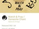 Alpha&Omega watch&pray/Yemenite Chant 1992 UK Press 7