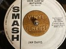 SURF HOT ROD INSTRUMENTAL 45 JAN DAVIS Scramble/Snow Surfin’ Matador SMASH Promo