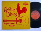 LIGHTNIN SLIM Rooster Blues EXCELLO 2000 LP Rare Blues Original VG+