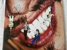 THE DARKNESS PINEWOOD SMILE Rare Original Pink Vinyl Record-Signed Edition MINT