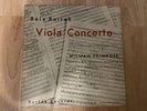 Bartok - Primrose/Serly - Viola Concerto 1952 Bartok 309 Vinyl NM