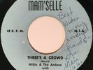 MIKIE & ARDONS Three's a Crowd OBSCURE SWEET SOUL TEEN 45 *hear*