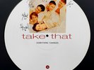 TAKE THAT Everything Changes, Vinyl LP, White Vinyl Picture Disc 1993 BMG, Top