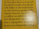 Section 25 - Always Now 45 fact  1981 Vinyl LP LP