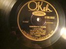 78 : OKEH 41059-BOYD SENTER-SOMEBODY'S WRONG (BAND) /ENIALE BLUES  E +/