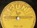 Ernie Chaffin on Sun 78 Rpm 262 FEELIN’ LOW & LONESOME FOR MY BABY.