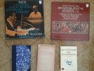 2 BOX Bach (Brandenburgische Konzerte 1-6 e 6 Suonate A Violino) + 3 LIBRI