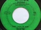 WILLIE TEE First Taste of Hurt/Funky Twist NEW ORLEANS SOUL FUNK 45 Gatur *hear*