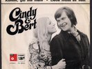 CINDY & BERT · Komm, gib mir mehr · RARE 7’’ 45 Made in PORTUGAL · BASF