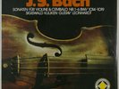 KUIJKEN LEONHARDT BACH VIOLIN SON. HARMONIA MUNDI CLUB ED1 STEREO 2LP SET SEALED