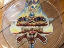 Iron Maiden The Clairvoyant RARE UNCUT Picture disc 1988 NWOBHM