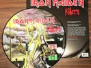 Vintage IRON MAIDEN PICTURE DISC Killers 886970238212 w/ insert 1998 Sanctuary