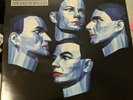 RARE KRAFTWERK VINYL LP ELECTRIC CAFE GATEFOLD EMD 1001 PRINTED CARD INNER