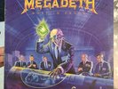 Megadeth Rust In Peace LP Capitol 91935 Original 1990 1st Europe RARE Metal VG+