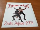 IMMORTAL - easter inferno  2003 - lp'- NEW UNPLAYED  - mayhem -