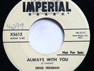 ERNIE FREEMAN - ALWAYS WITH YOU / A SUMMER LOVE - SOUL 45 *PROMO*