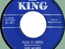 LUCKY MILLINDER (w/ Pigmeat Peterson) Please Be Careful 45rpm King 1952