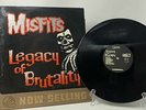 Misfits - Legacy Of Brutality Vinyl LP Original 1st Press Large Ring Opaque