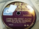 AMBROSE and his orch -MY DREAM MEMORY (solo)--decca magenta  M.80  E+