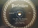 Carl Summers Banjo Perfection Gennett Custom RARE 78 RPM E+