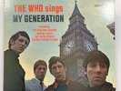 THE WHO SINGS MY GENERATION LP DECCA DL974664 STEREO EX+ lp play graded/cvr VG+