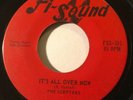 GARAGE The Sceptres IT'S ALL OVER NOW Fi-Sound 45 rare Canadian Montreal band