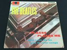the Beatles please please me vinyl LP record mono parlophone y&b EX/EX