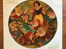 Walt Disney Snow White and the Seven Dwarfs LP Picture Disc 1980 Disneyland 3101
