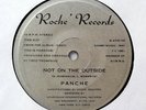 PANCHE 45 Not On The Outside /Sweet Jazz ROCHE Rc '81 HEAR RARE Modern Soul FUNK