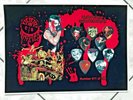x10 Mediator guitare DEMENTED ARE GO guitar pick display psychobilly punk rock