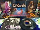 1988 CINDERELLA POSTER + RECORD Vinyl 45 RPM  7” Single  HARD ROCK METAL CLASSIC