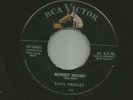 ROCKABILLY - ELVIS PRESLEY - MONEY HONEY / ONE SIDED LOVE AFFAIR- HEAR -1956 RCA
