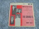 Buddy Holly/The Crickets - That'll Be The Day 1960 UK EP CORAL