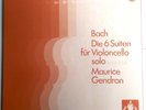 Bach-6 suites for violoncello solo Maurice Gendron Philips 3 LP Box cello