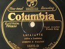 CAJUN; JOSEPH F. FALCON COLUMBIA Lafayette/ the Waltz Carried Me To My Grave