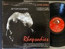 STOKOWSKI   RHAPSODIES - LISZT ENESCO / RCA LSC-2471 LIVING STEREO TAS 4s/4s LP