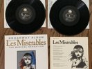 Les Miserables Original Broadway Cast Double Vinyl Geffen 24151 Lyric Sheet 1986
