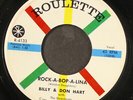 BILLY & DON HART: rock-a-bop-a-lina / more and more ROULETTE 7